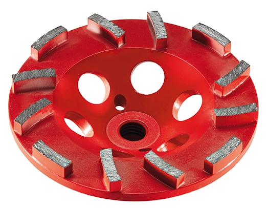 Dry grinding diamond disc